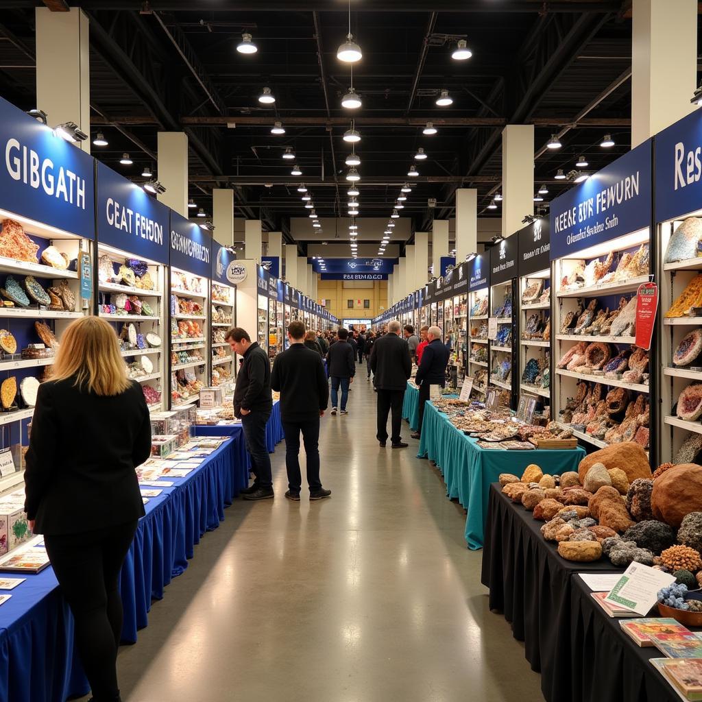 Gem and Mineral Displays at the St. Louis Gem Show