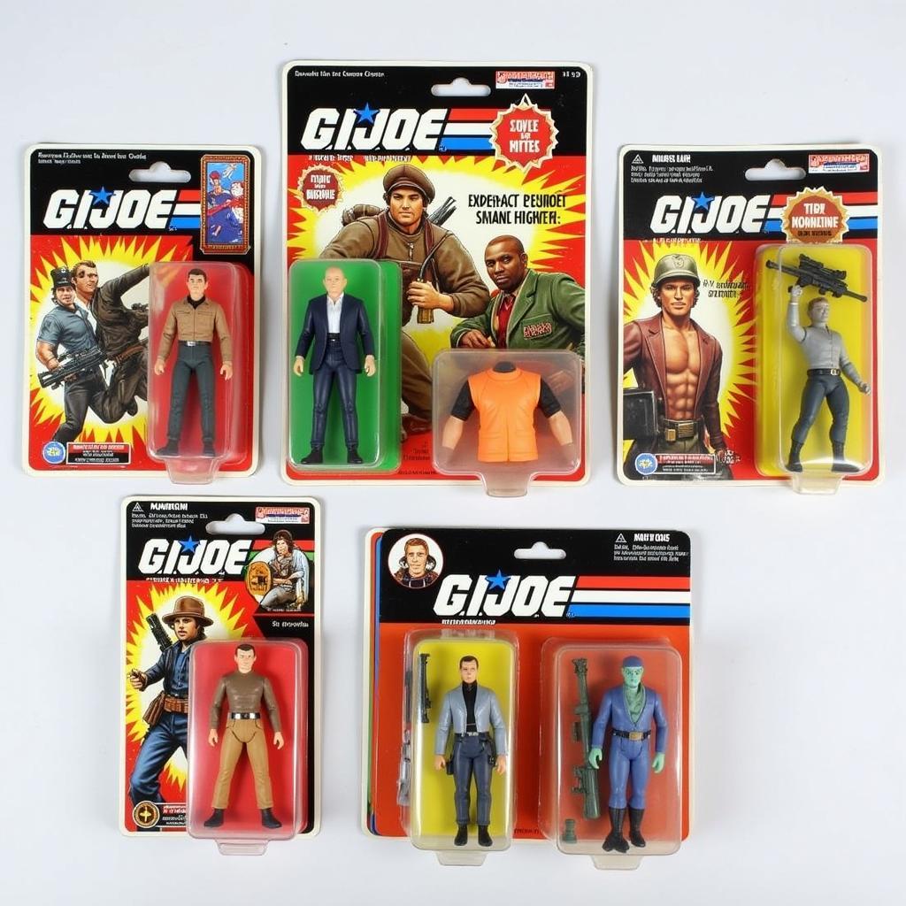 Rare G.I. Joe Cutter Action Figures