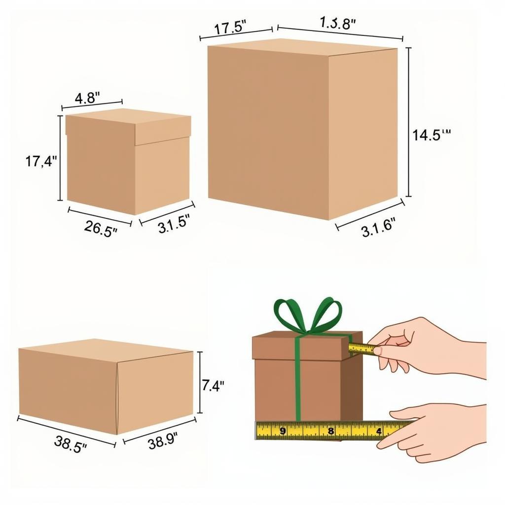 Gift Box Sizes Chart: Finding the Perfect Fit