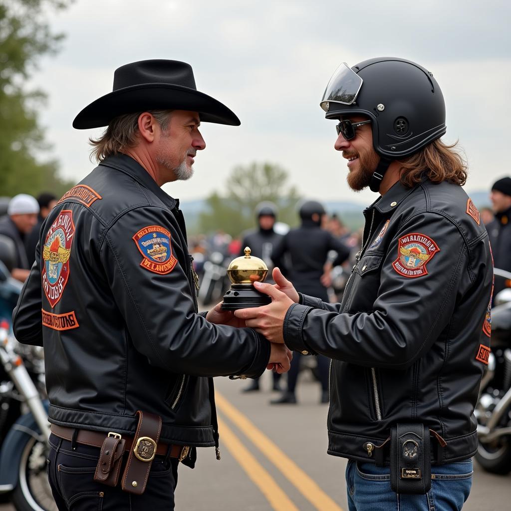 Gifting a Guardian Bell: A Symbol of Biker Friendship