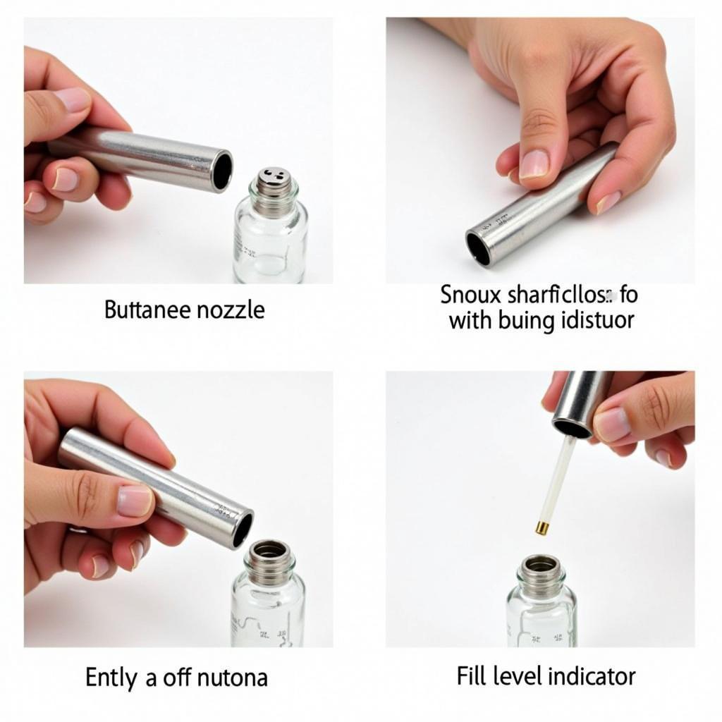 Refilling a Glass Wand Lighter