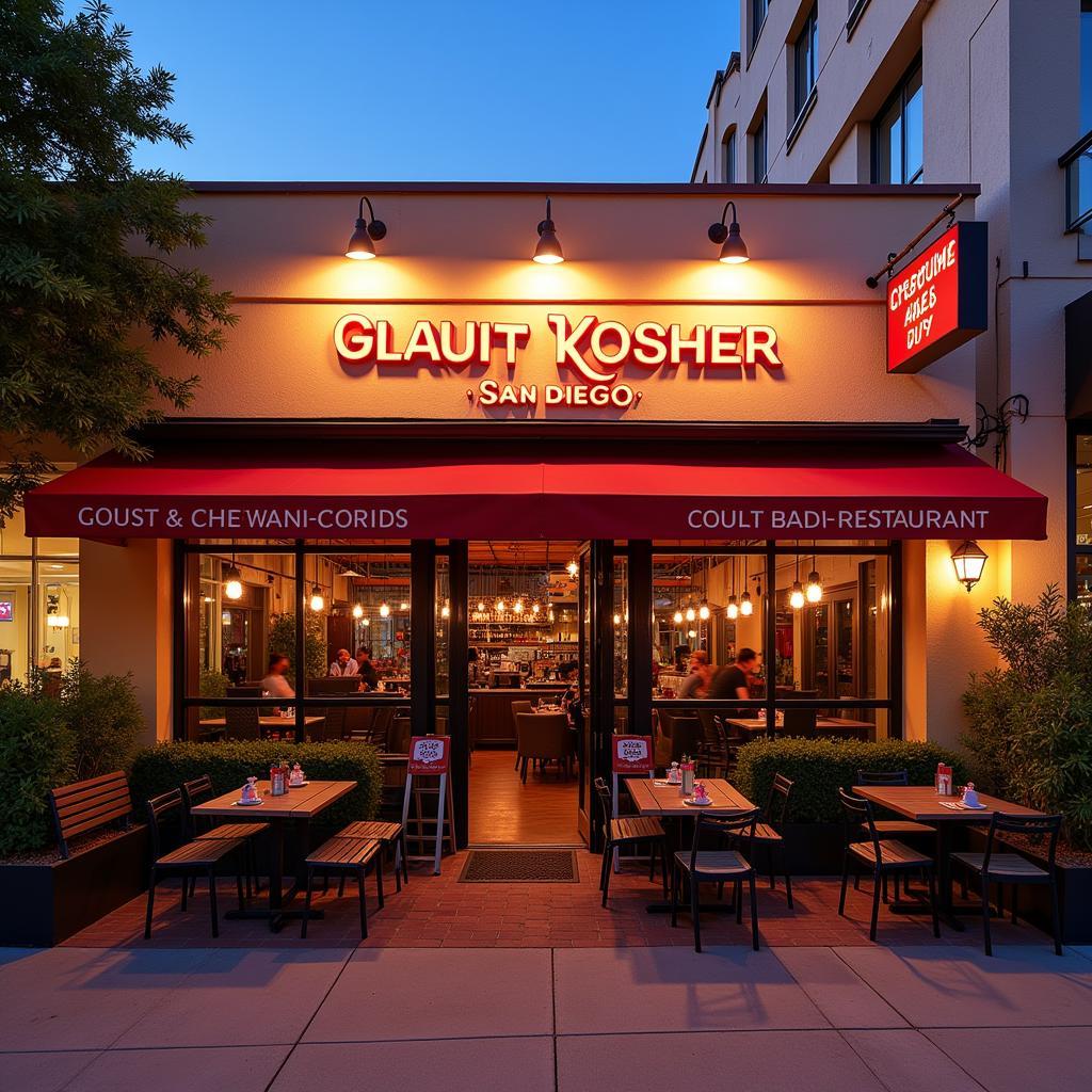 Glatt Kosher Restaurant Exterior in San Diego