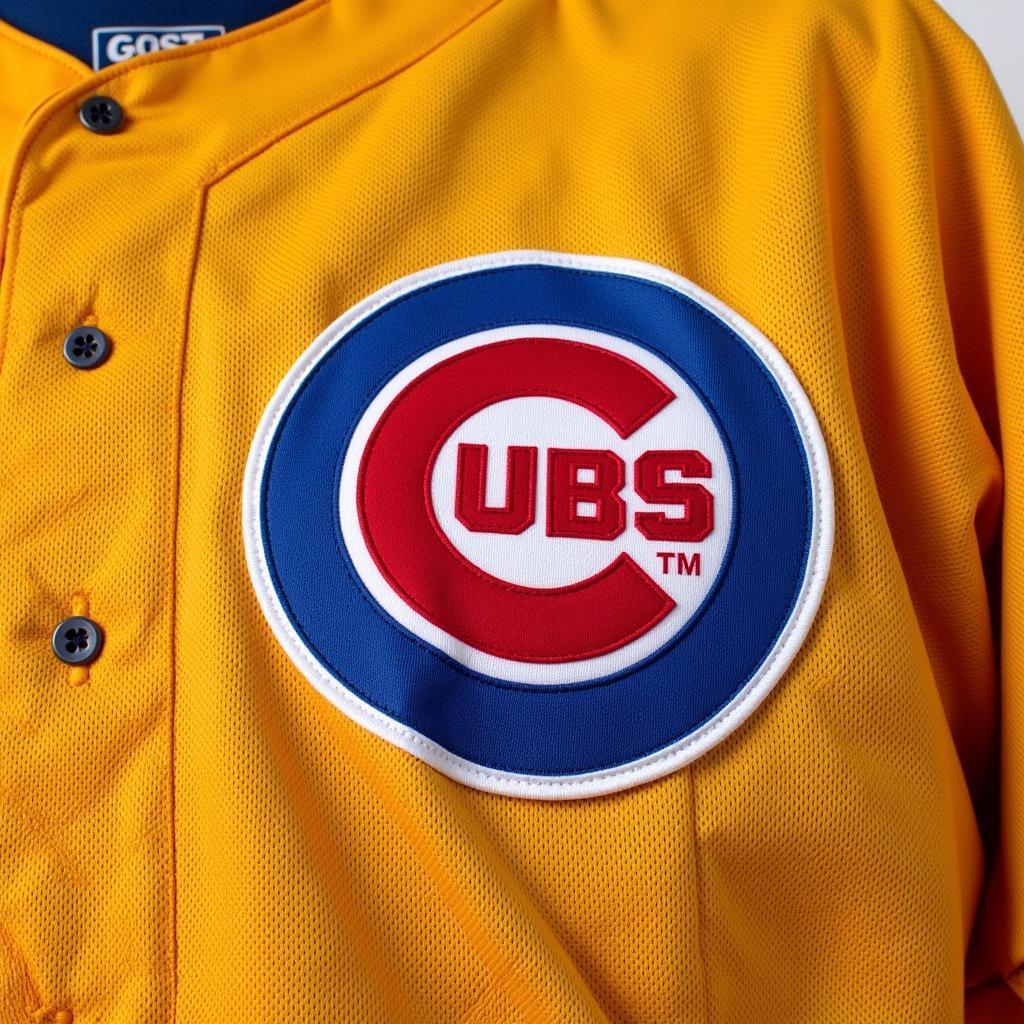 Authentic Gold Chicago Cubs Jersey