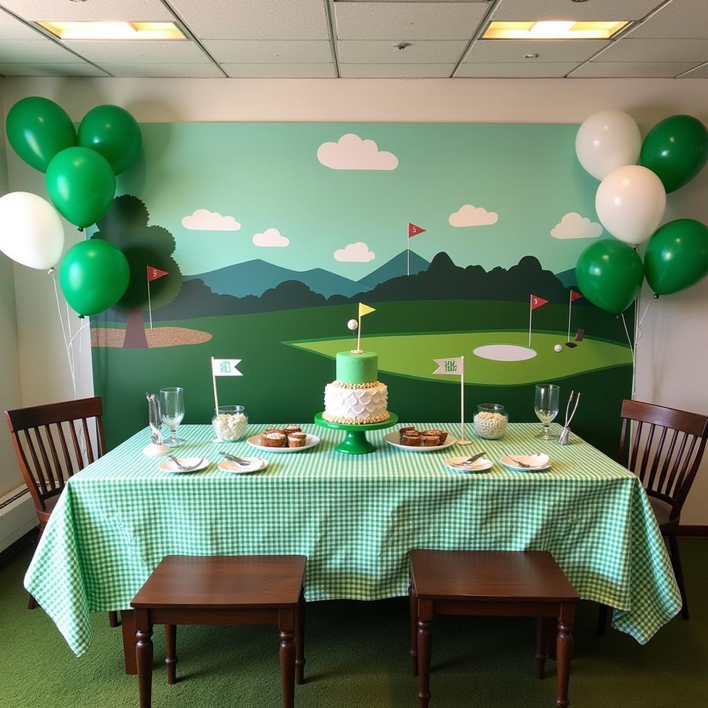 Golf First Birthday Party Decorations