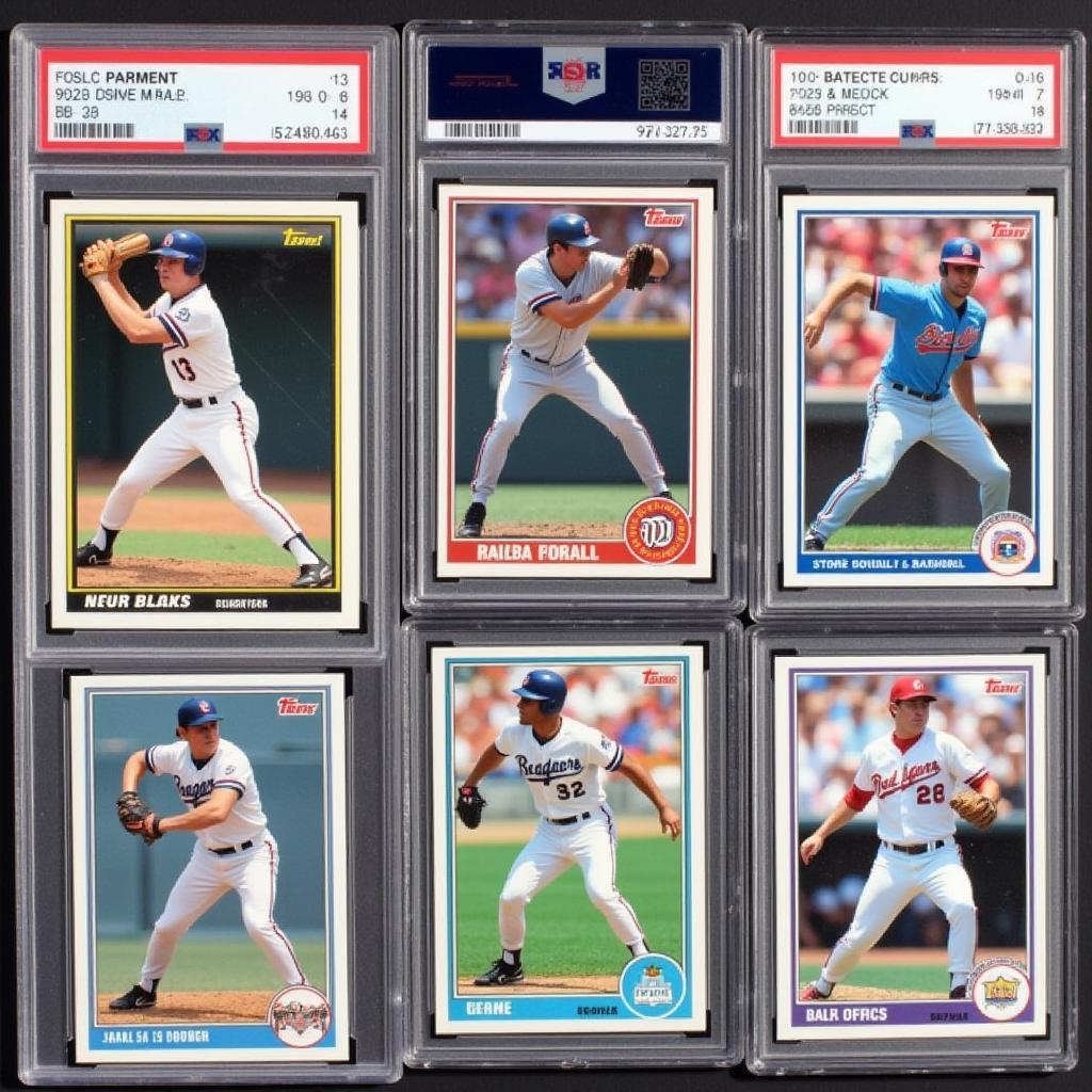 Professional Grading of 1993 Score Select Baseball Cards