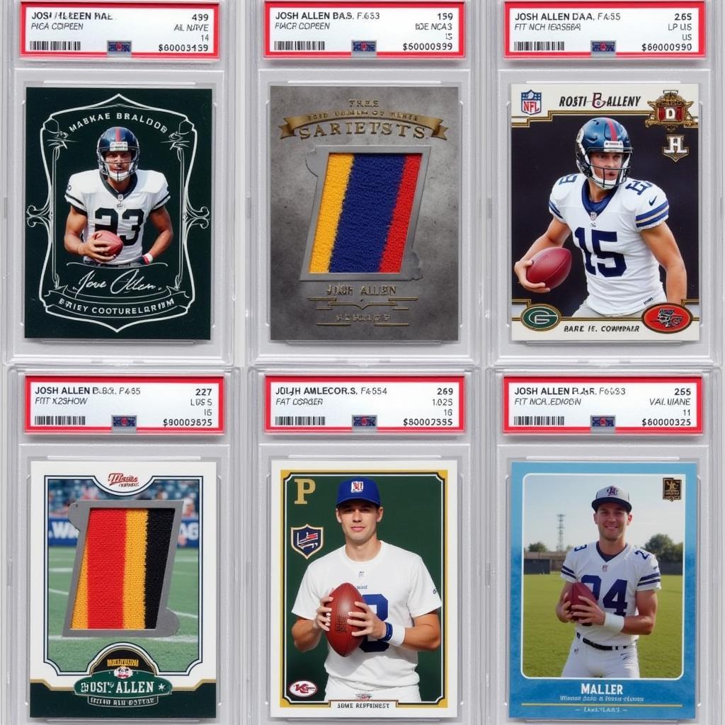 Grading Josh Allen Patch Cards