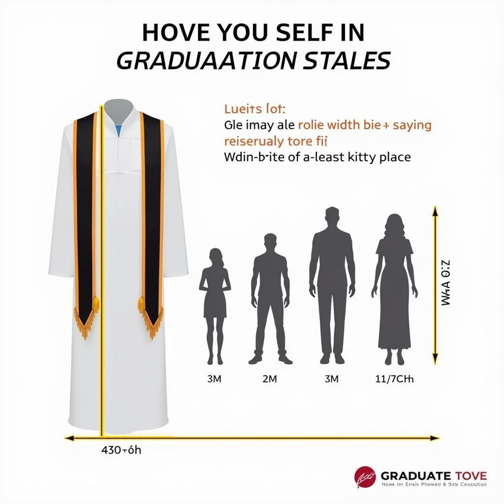 Graduation Stole Sizing Guide