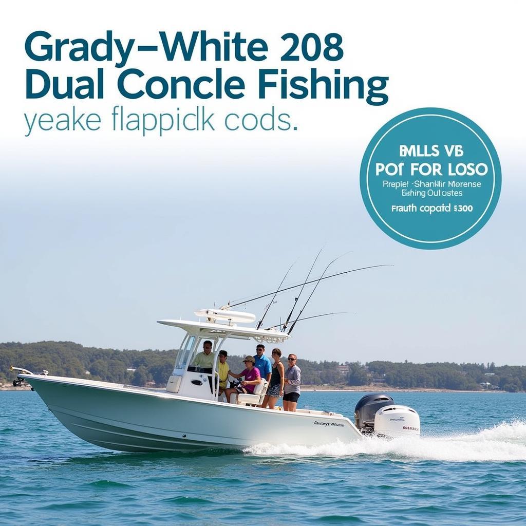 Grady-White 208 Dual Console Fishing Boat on the Water