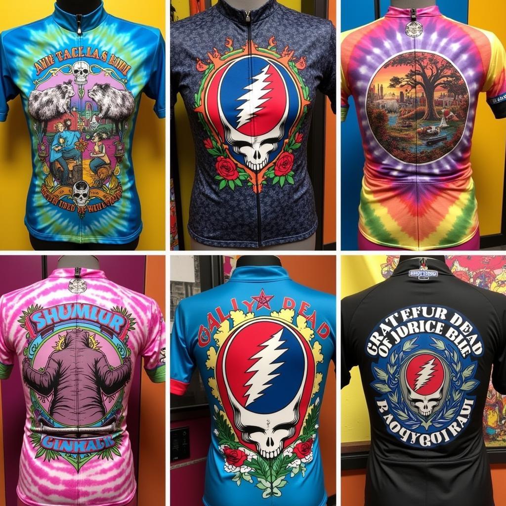 Grateful Dead Bike Jersey Designs