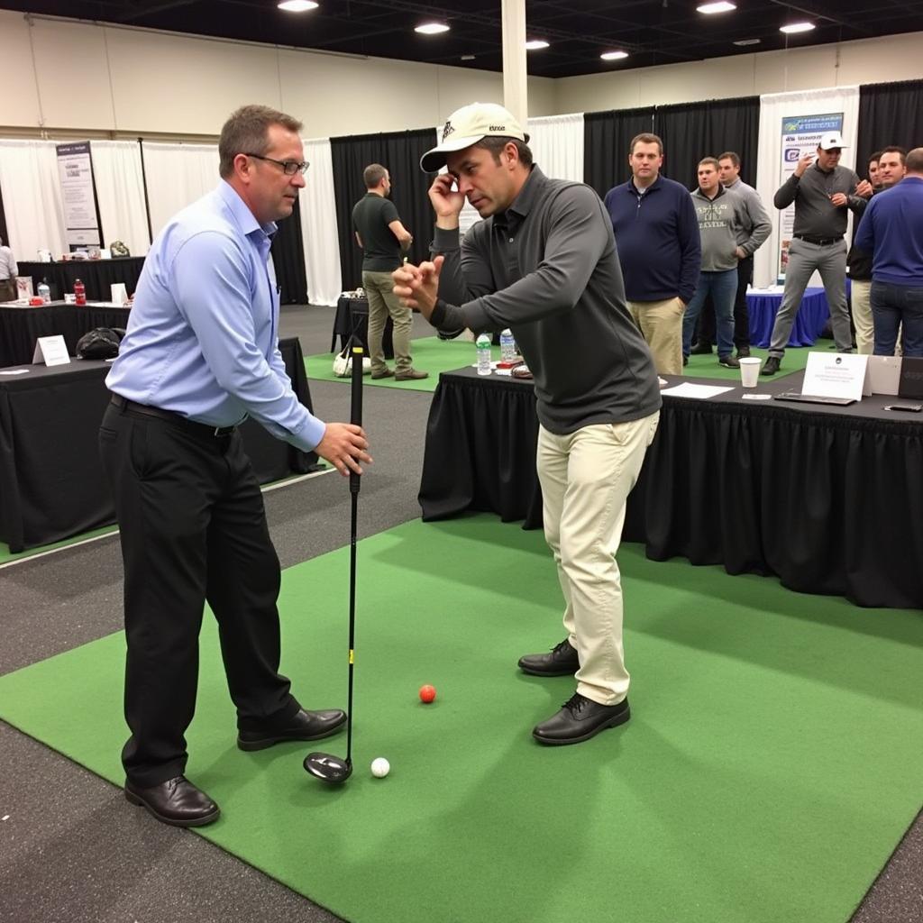 Golf Lessons at the Greater Milwaukee Golf Show