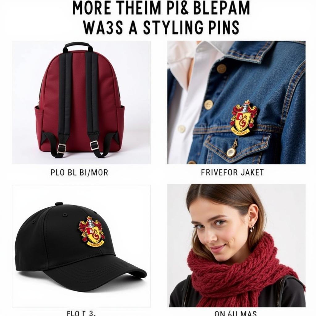 Stylish Ways to Wear a Gryffindor Pin