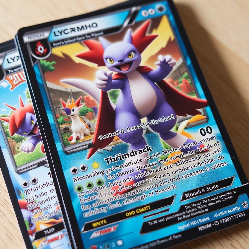 Lycanroc-GX Card from Guardian Rising