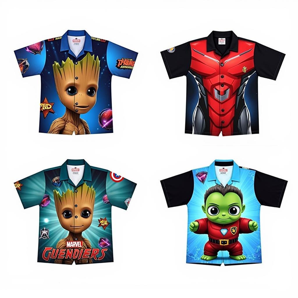 Guardians Hawaiian Shirt Kids Styles