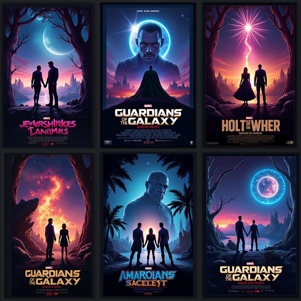 Guardians of the Galaxy Poster Storytelling Elements