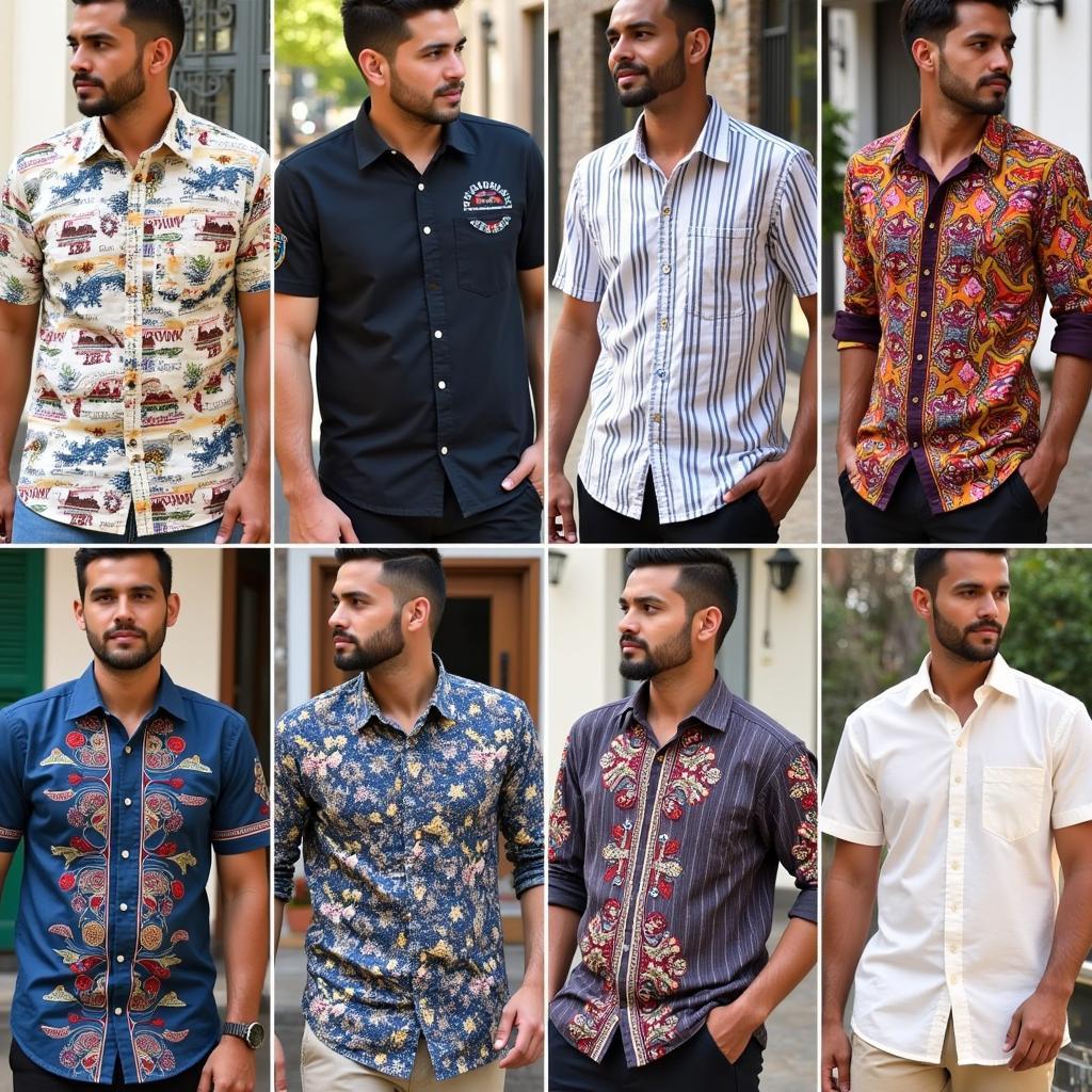 Different Styles of Guatemalan Shirts for Men