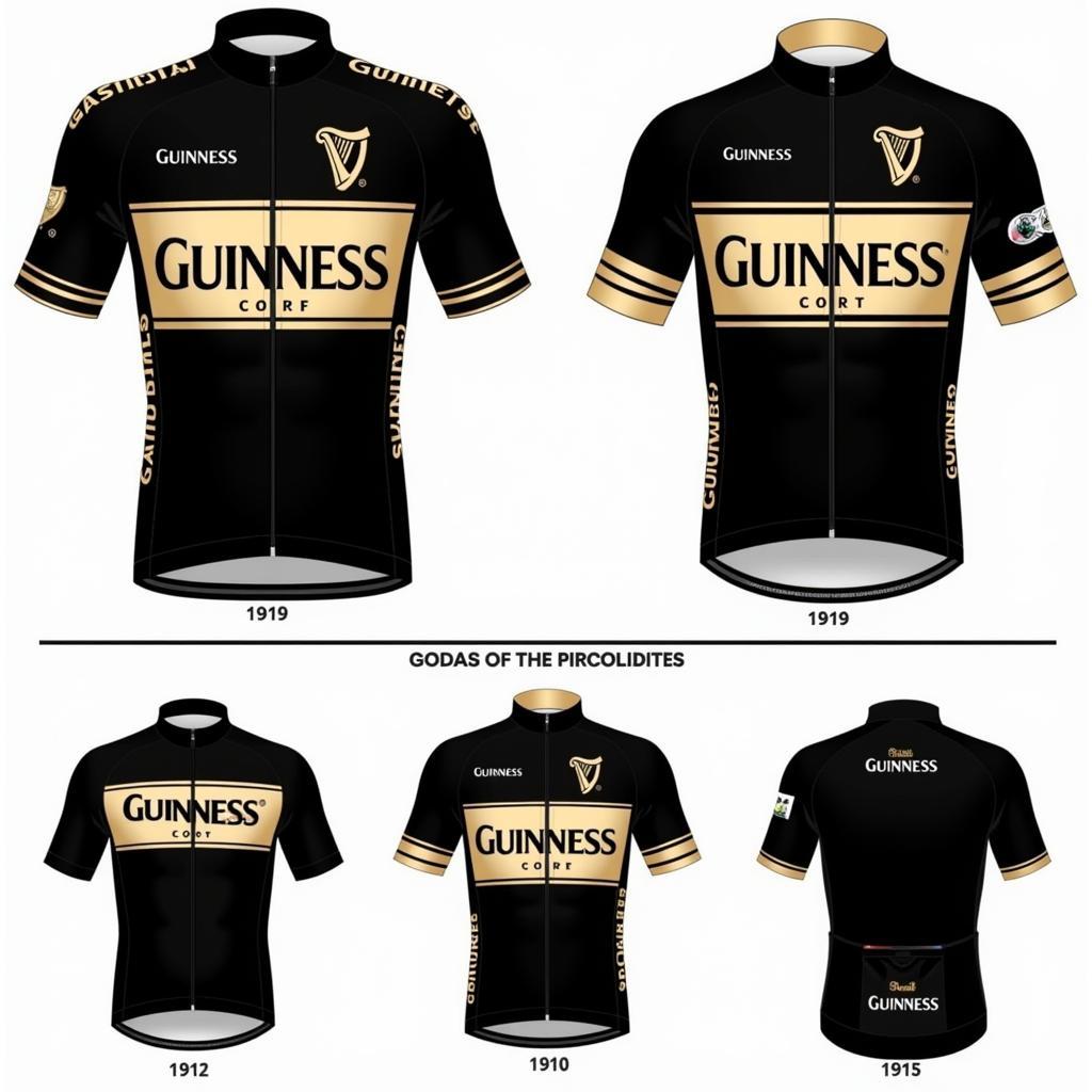 Evolution of the Guinness Cycling Jersey Design