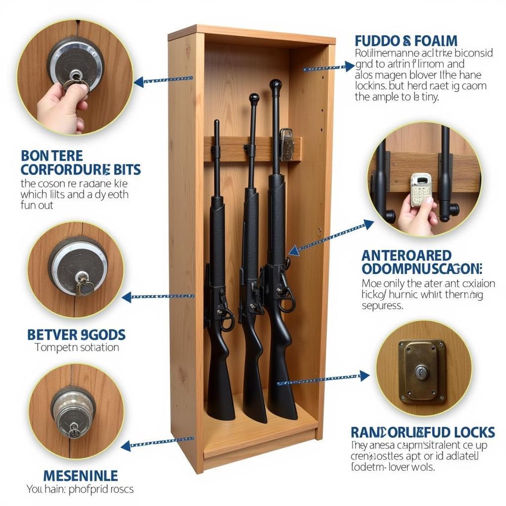 Gun Coat Rack Security Features