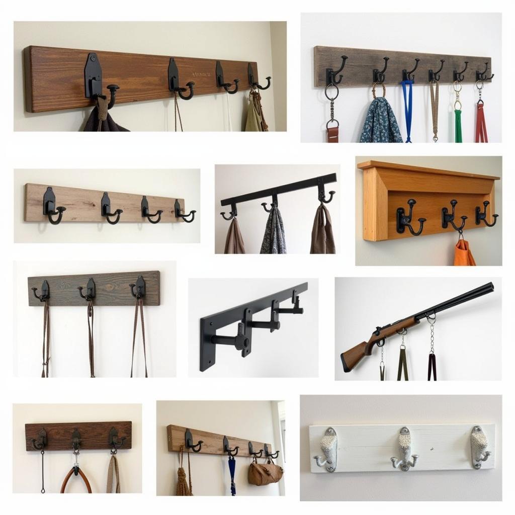 Gun Coat Rack Styles and Finishes