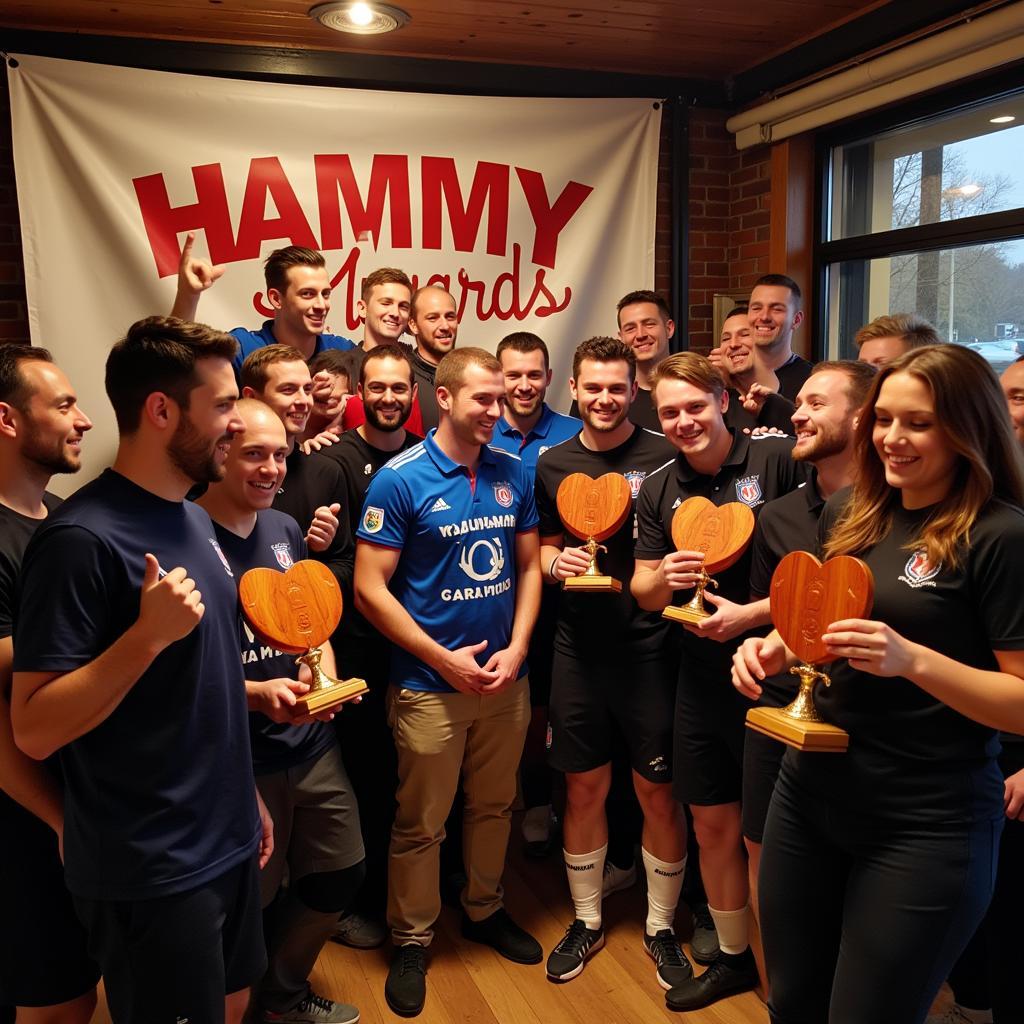 Hammy Awards Ceremony at a Football Club