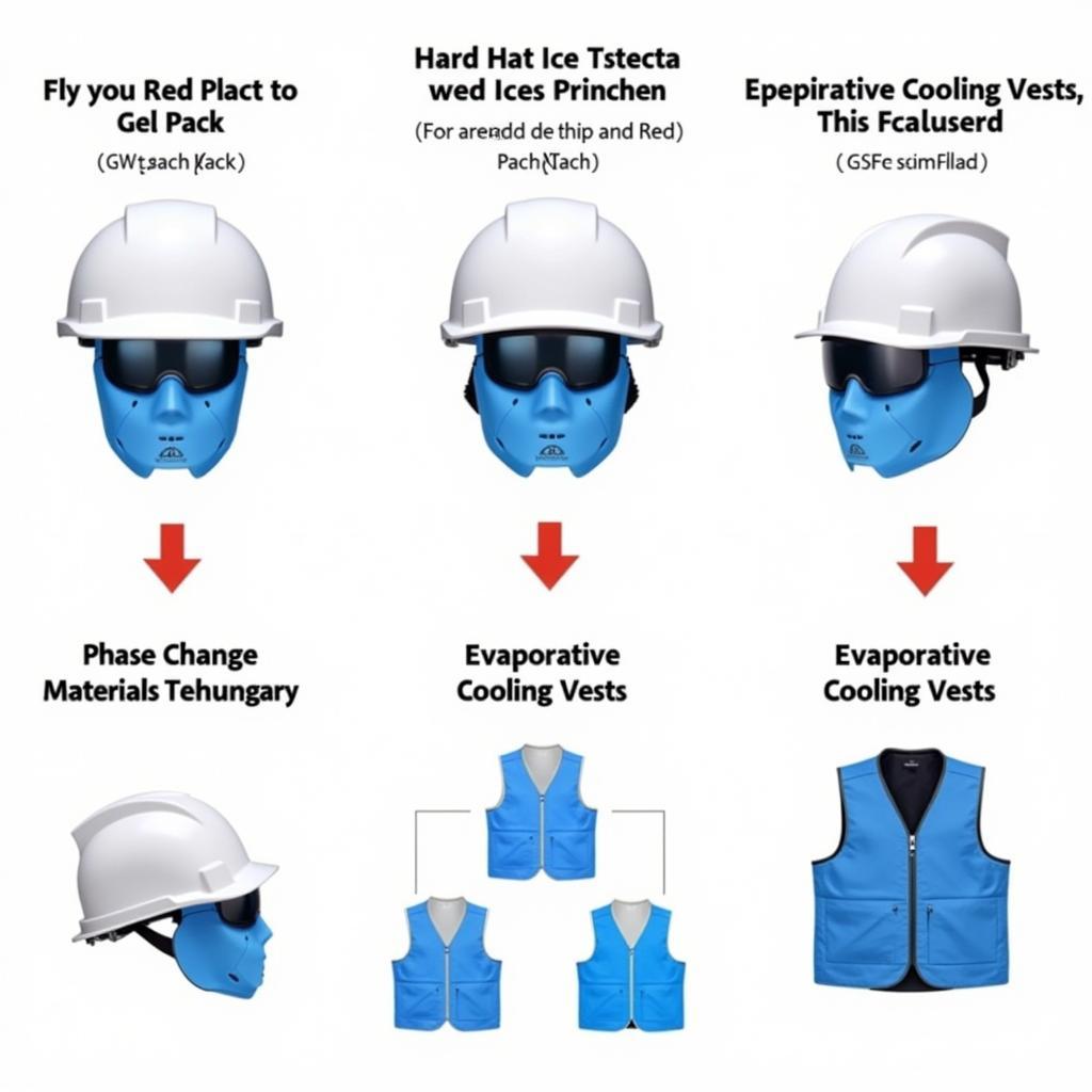 Different Types of Hard Hat Ice Packs