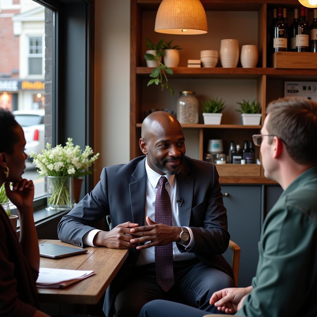 Harold Epps supporting small businesses in Philadelphia