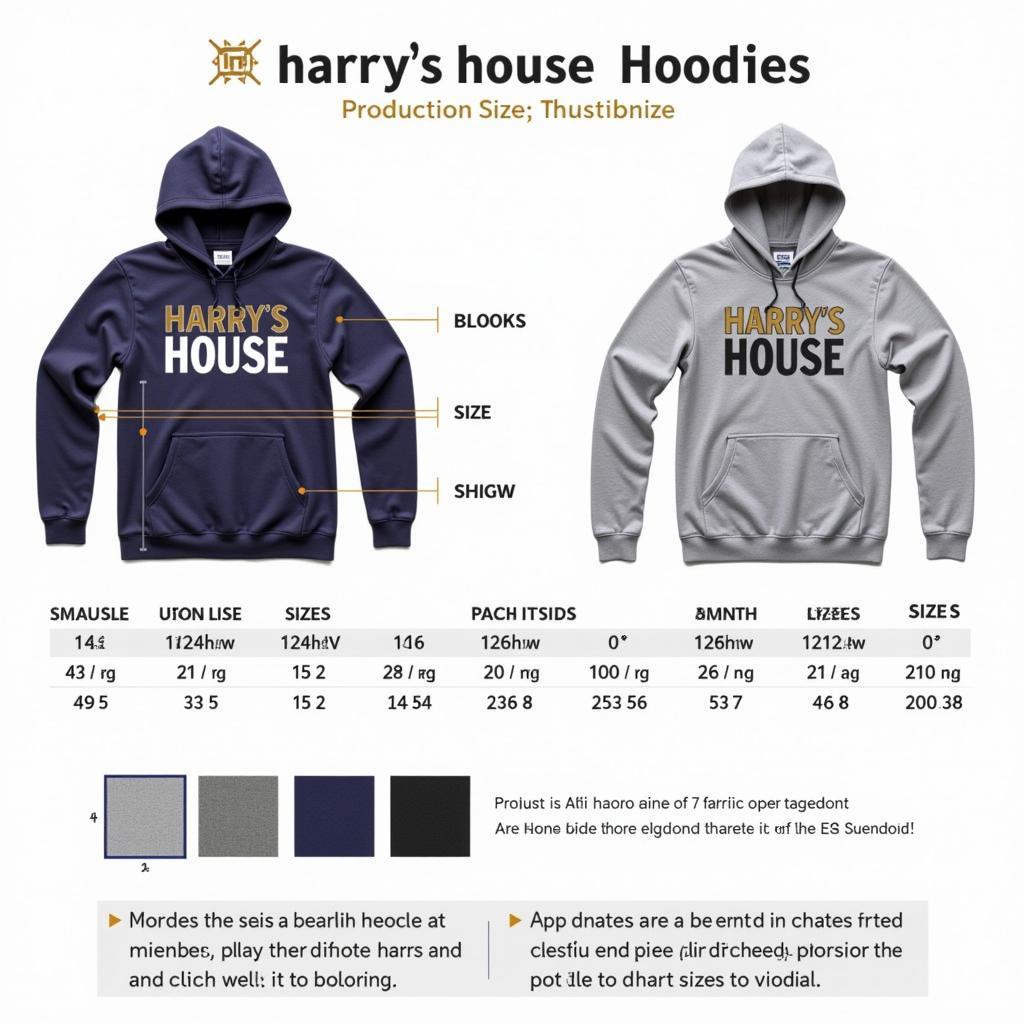 Harry's House Hoodie: Size and Material Guide