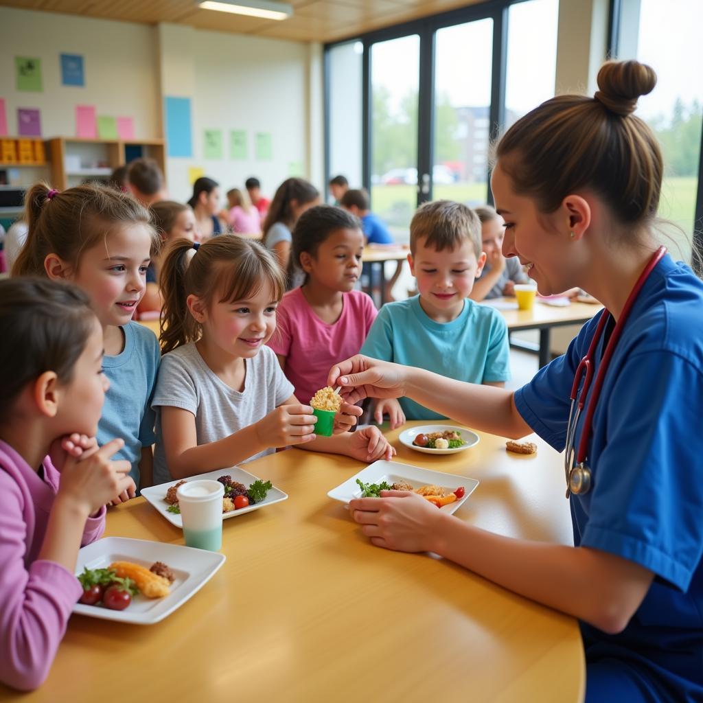 Children Receiving Health and Nutrition Services at Harvey Hall Head Start