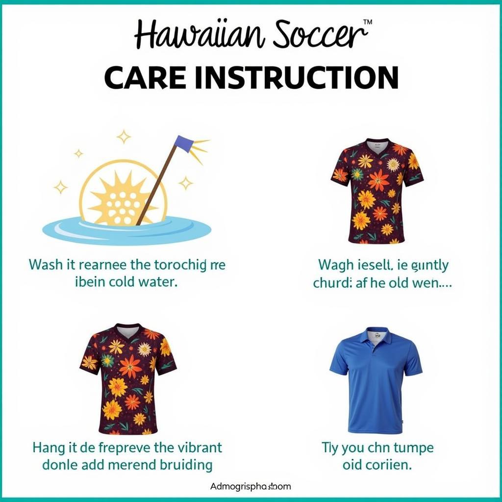 Caring for Your Hawaiian Soccer Jersey