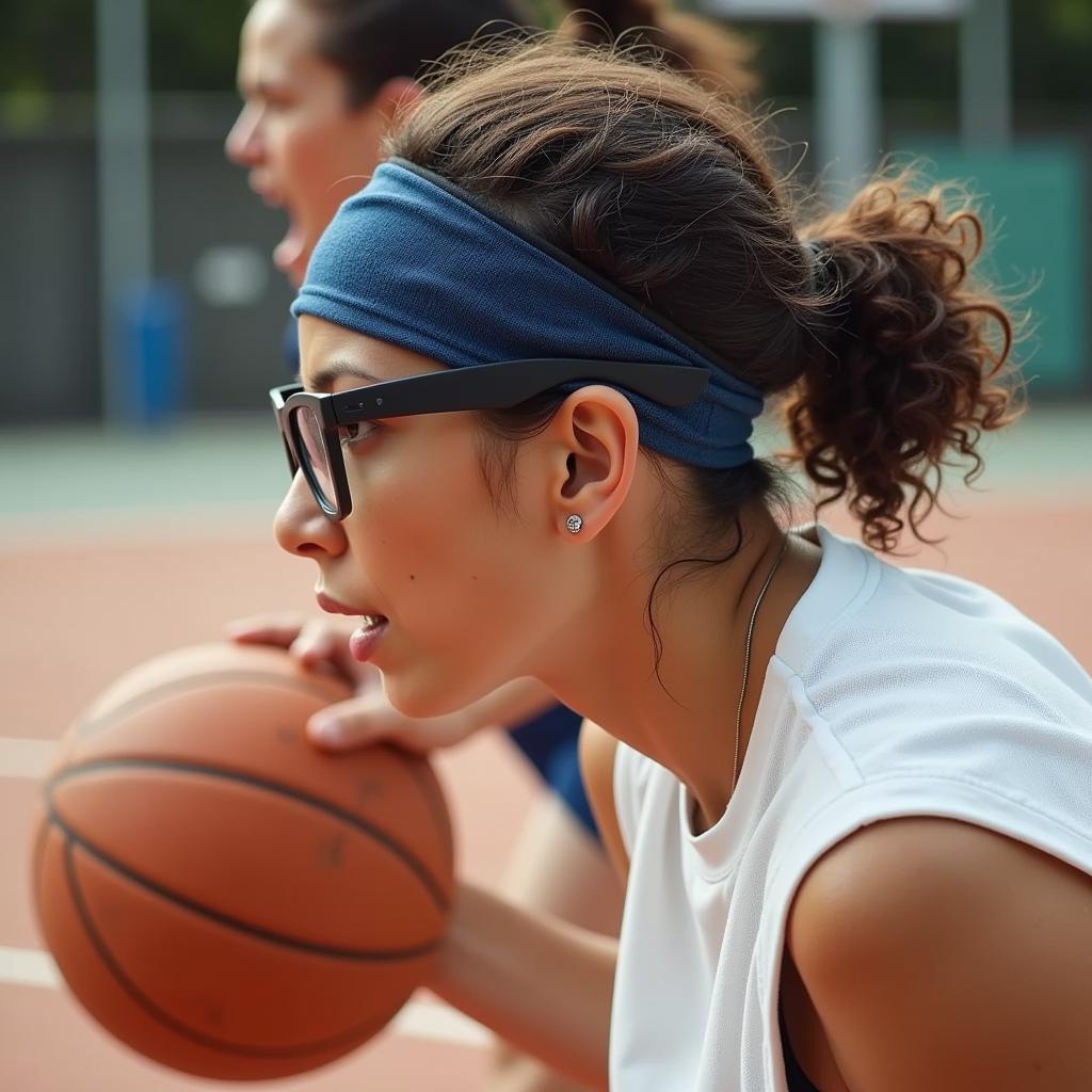 Headband glasses for sports