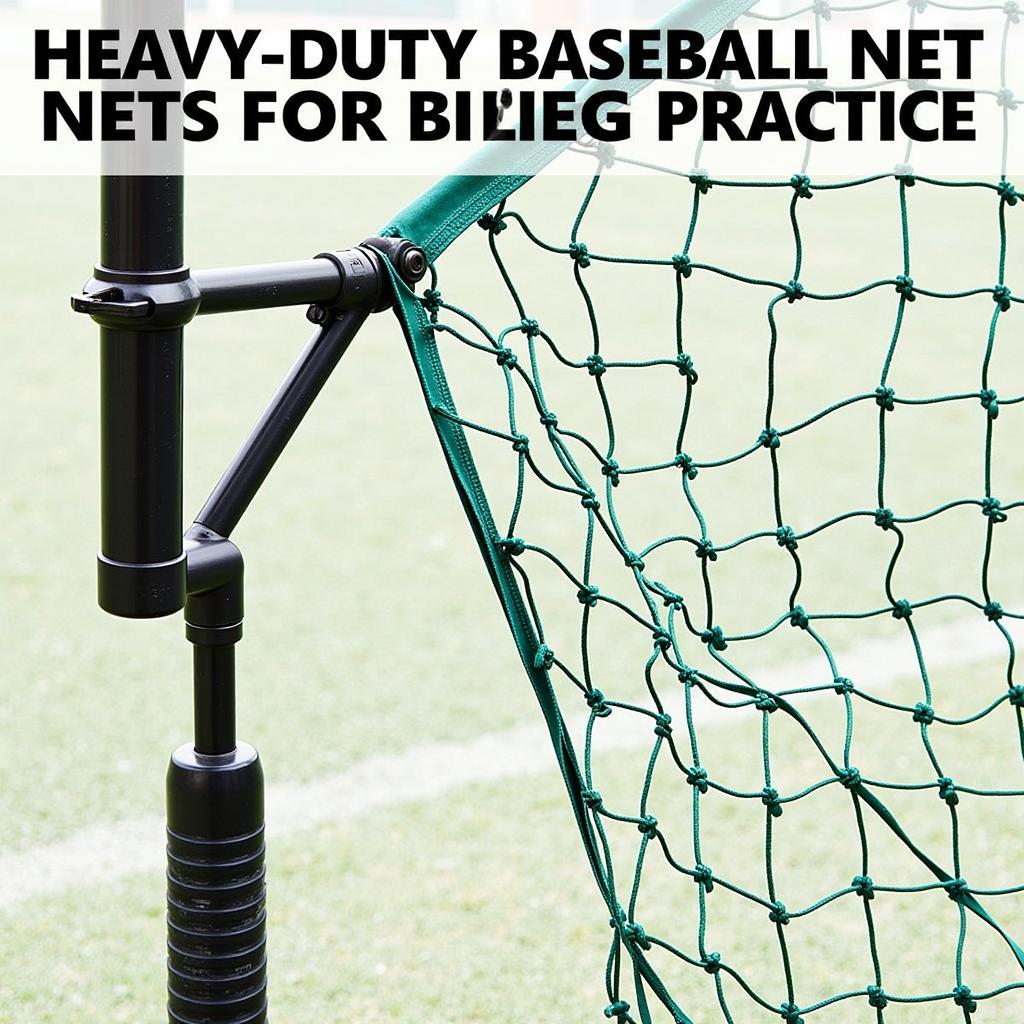 Heavy-Duty Baseball Net for Hitting Practice