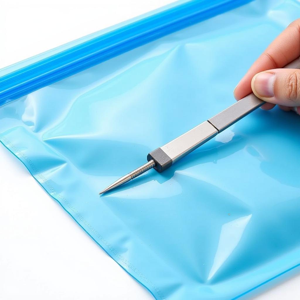 Heavy-Duty Blue Zip Lock Bags