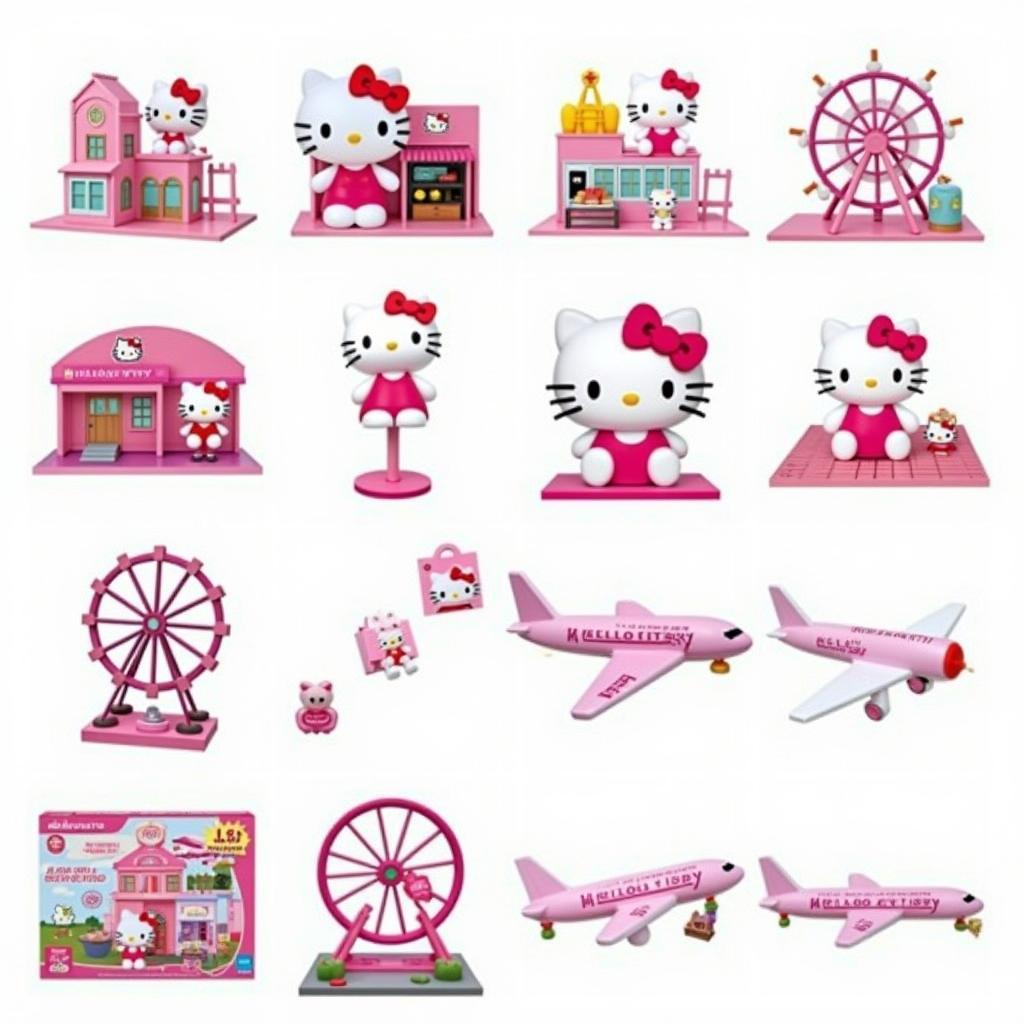 Variety of Hello Kitty 3D Puzzles