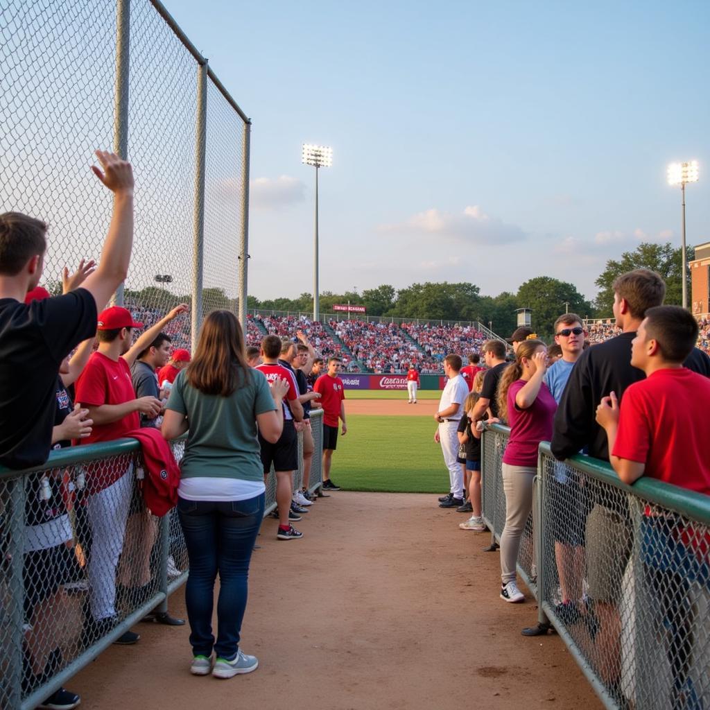 HHS Baseball Game Day Atmosphere