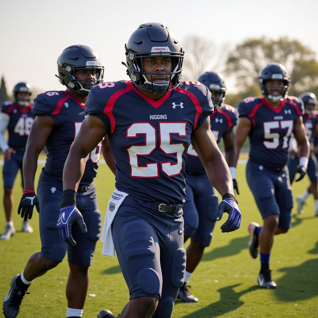 Higgins Uniforms for Football Players