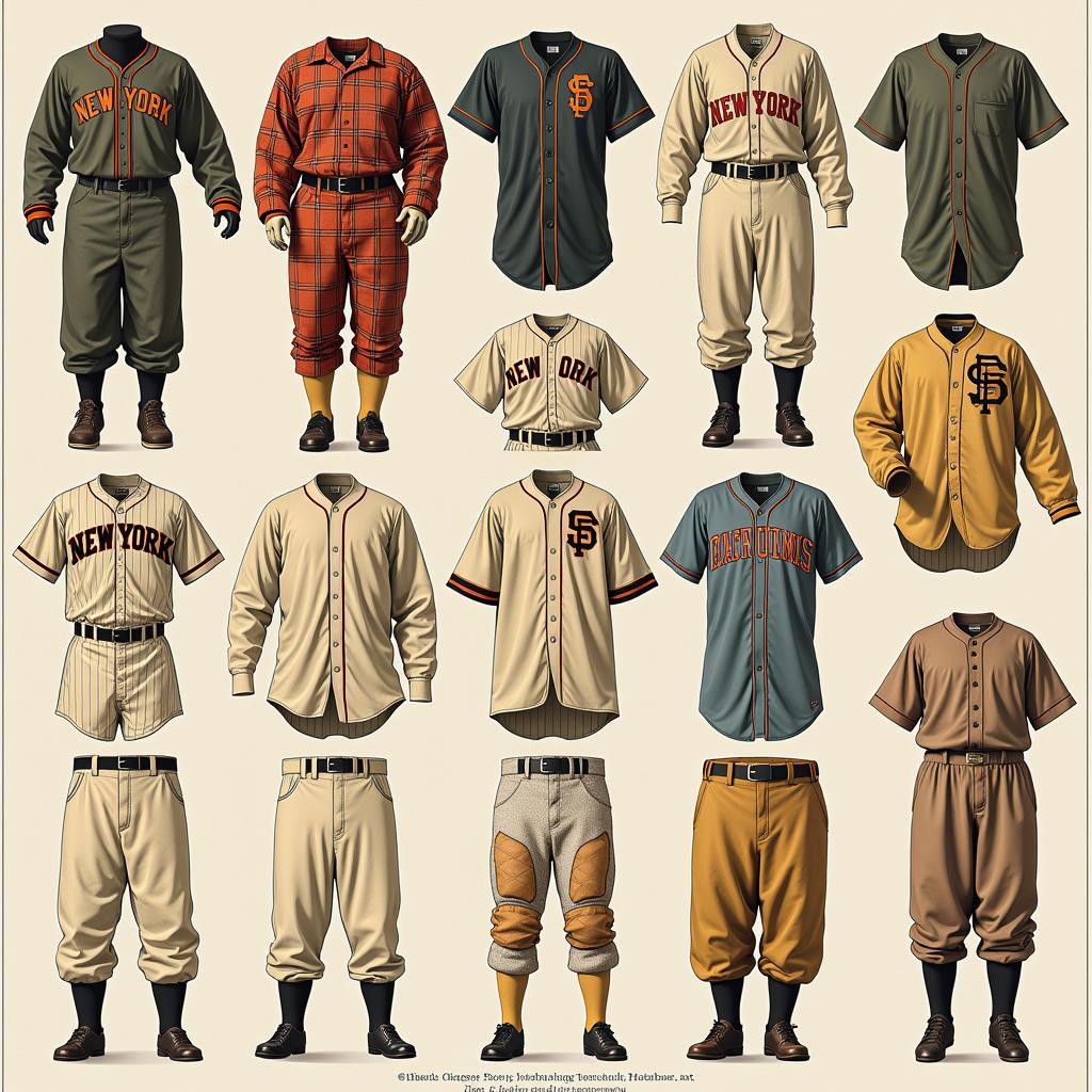 Historical MLB Uniforms: Plaid and Satin Designs