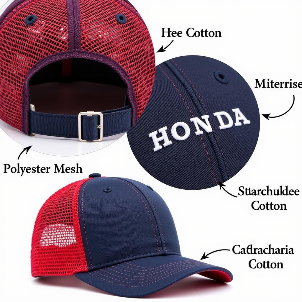 Materials Used in Honda Baseball Caps