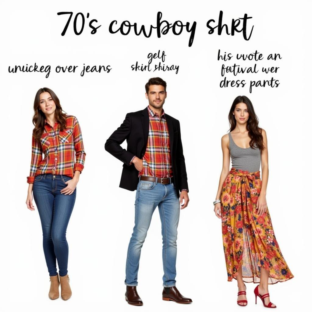 How to Wear a 70s Cowboy Shirt for Different Occasions