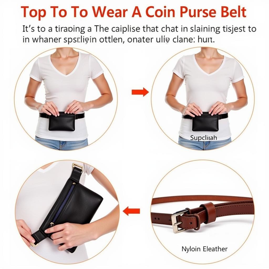 Wearing and Maintaining a Coin Purse Belt