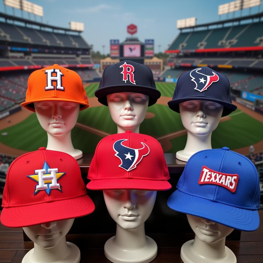 Htown Sports Hats: Astros, Rockets, Texans