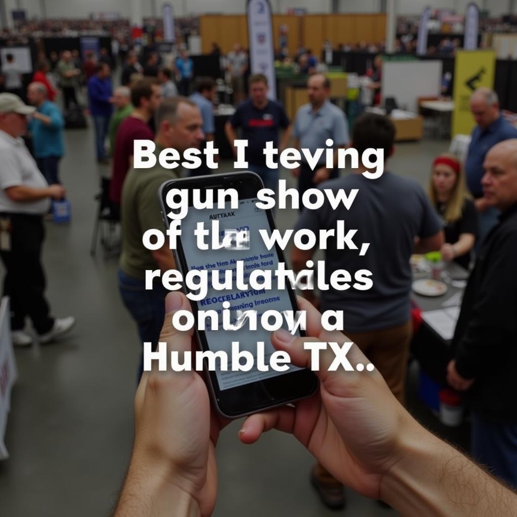 Humble TX Gun Show Regulations