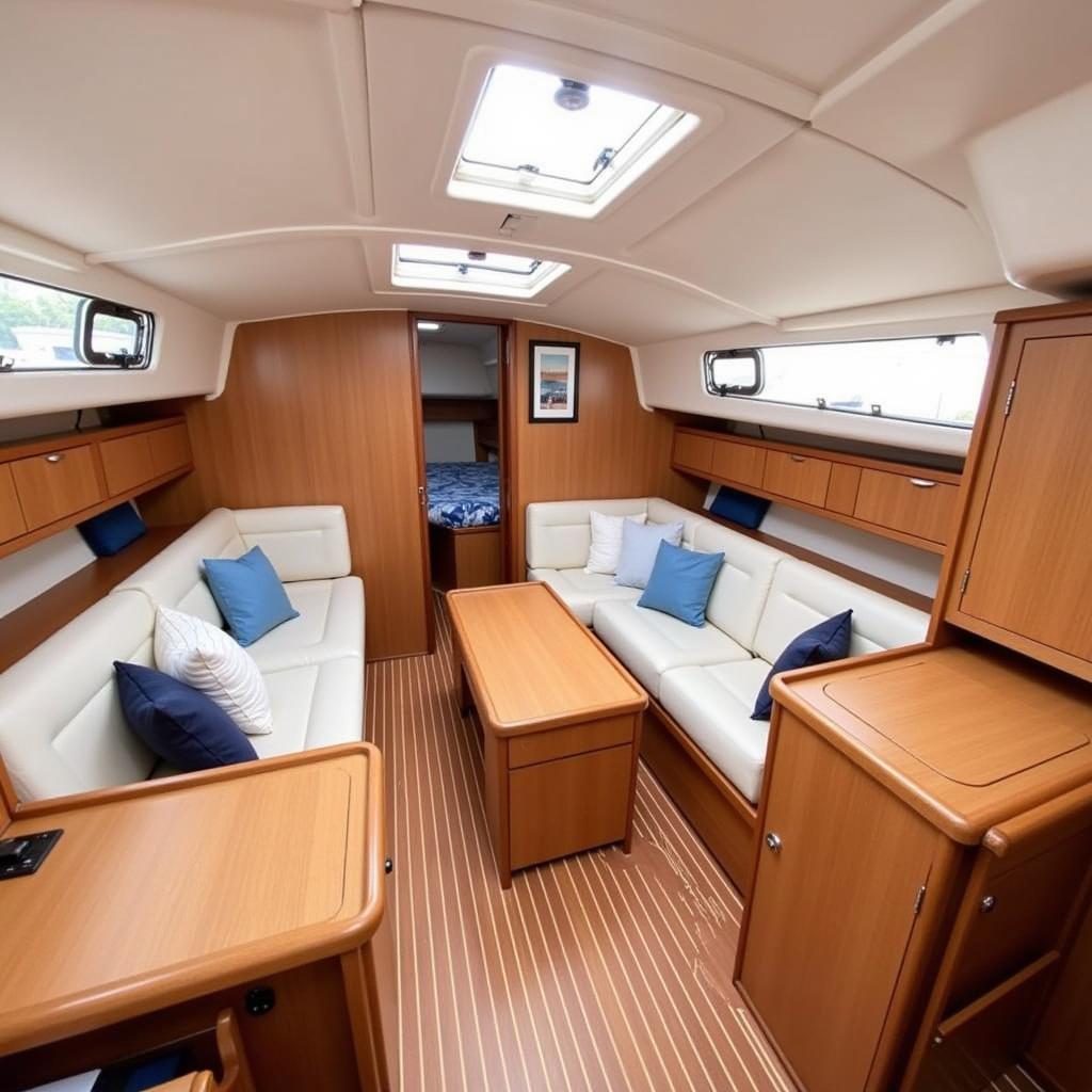 Hunter 28.5 Interior Cabin