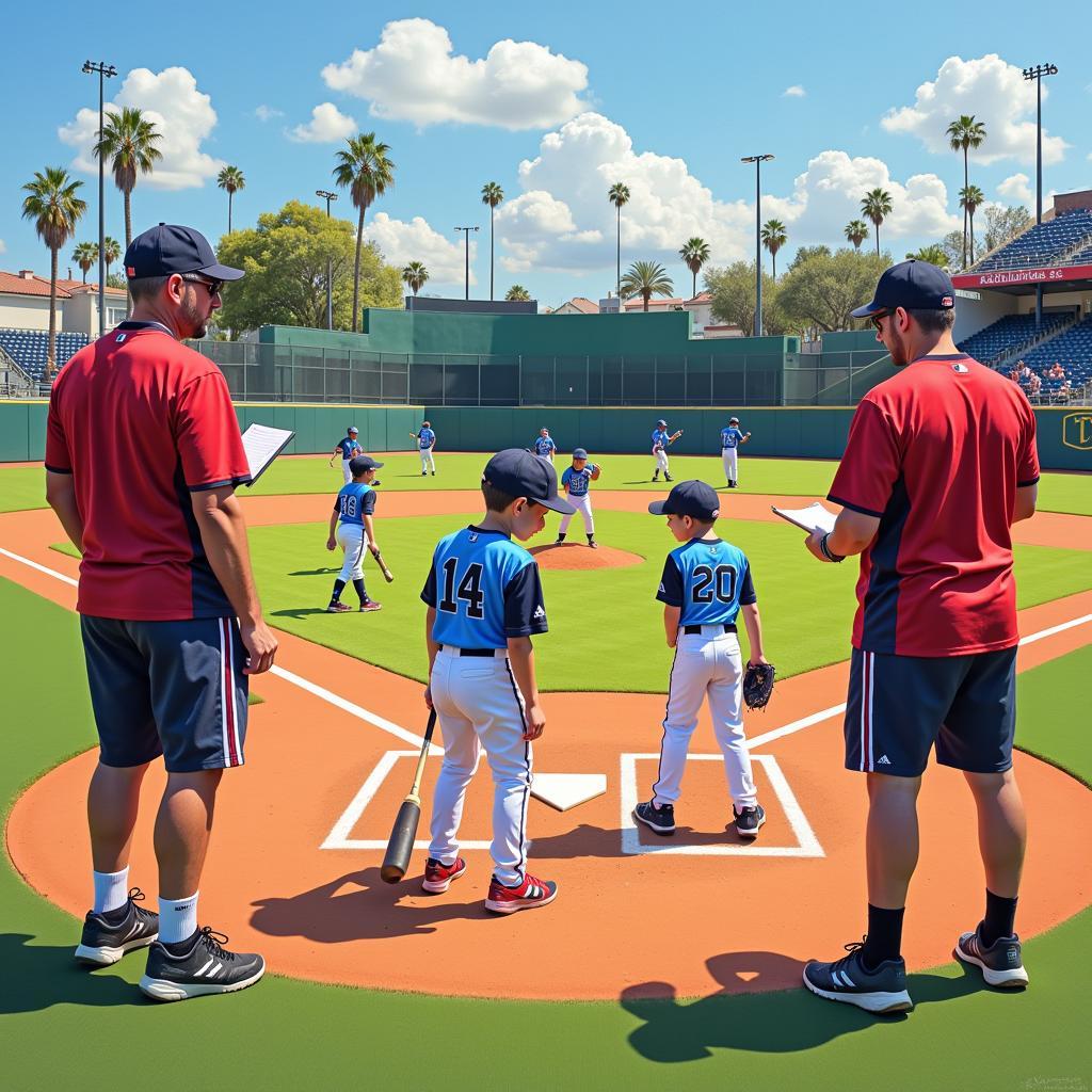 Huntington Beach Little League Baseball Tryouts