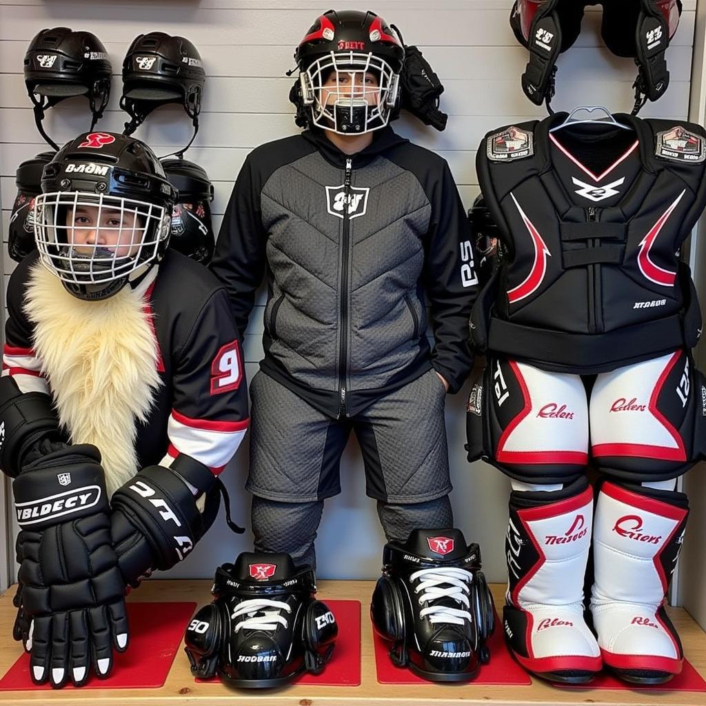 Hockey Protective Gear at Ice Allstars Pro Shop