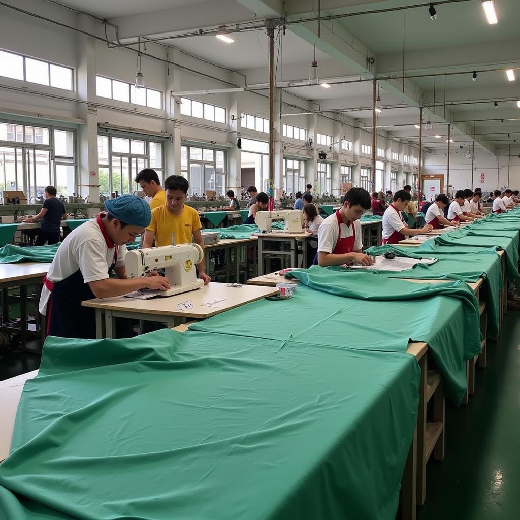 Inside an Individual Tent Manufacturing Process