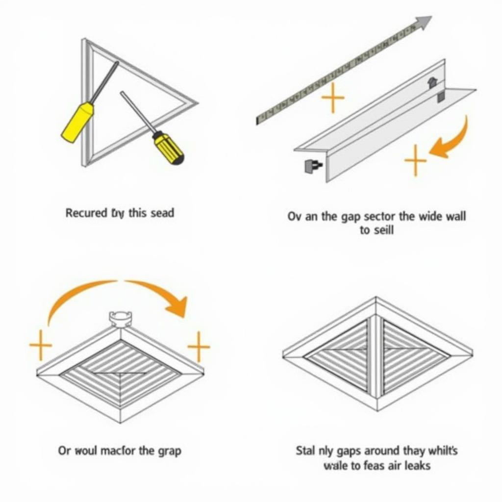 Installing a 10x10 Return Air Grille