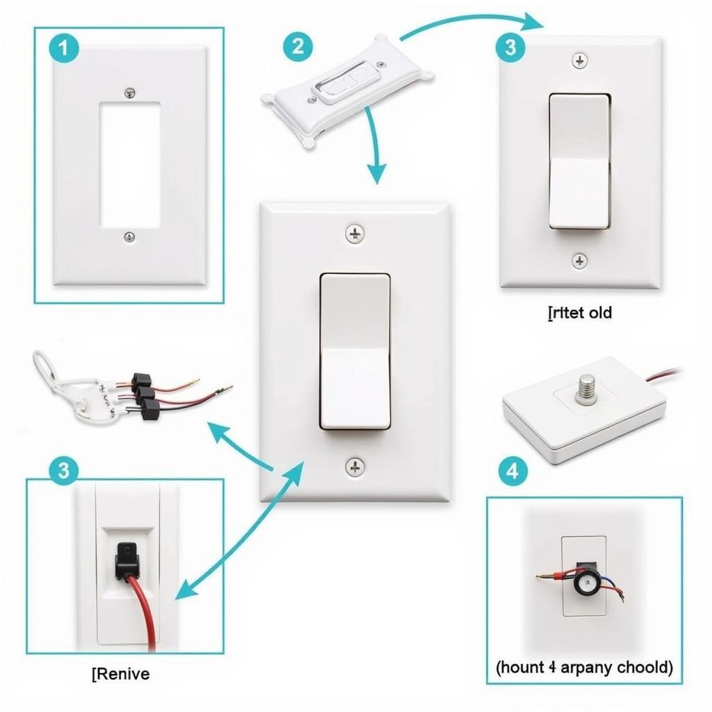 Steps to Install a Five Switch Plate Cover