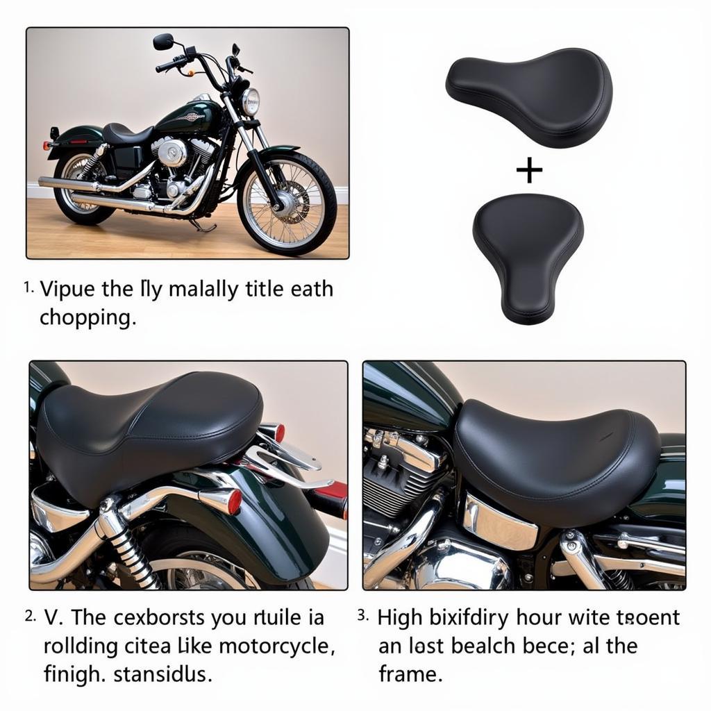 Installing a Chopper Seat on a Motorcycle