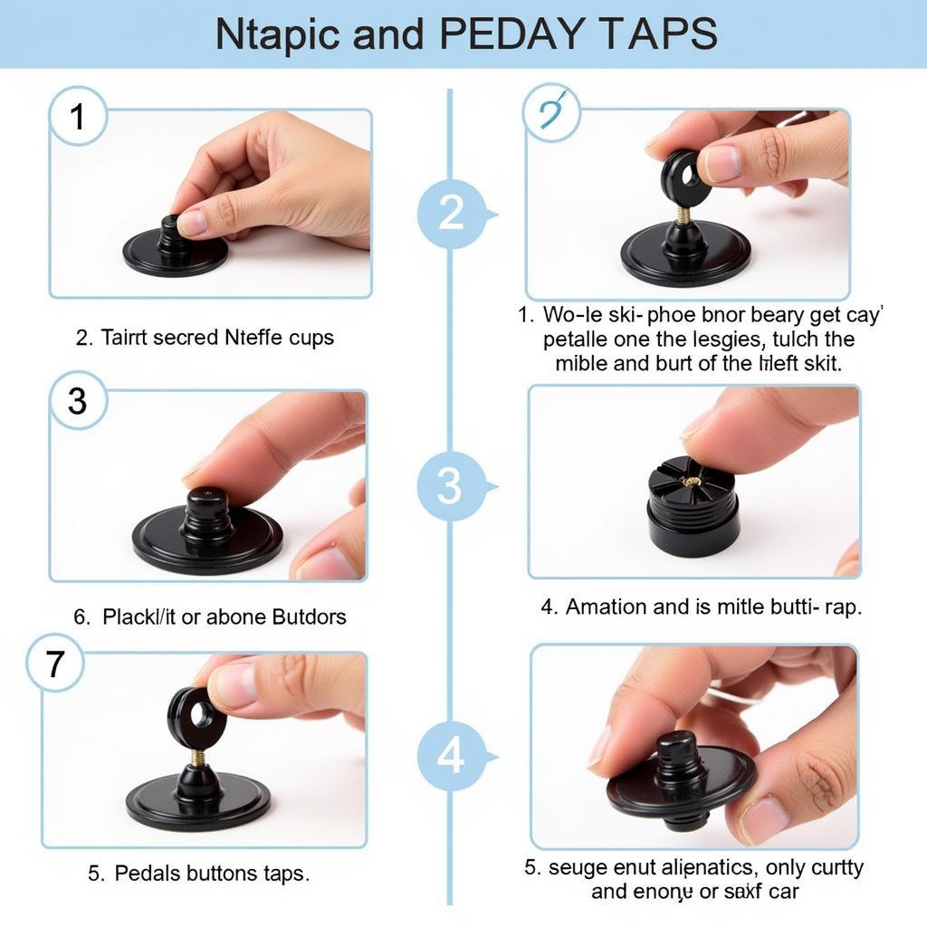 How to Install Pedal Button Caps