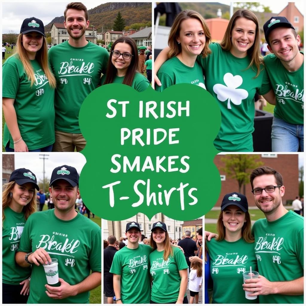 Wearing Irish Pride T-Shirts at Cultural Events