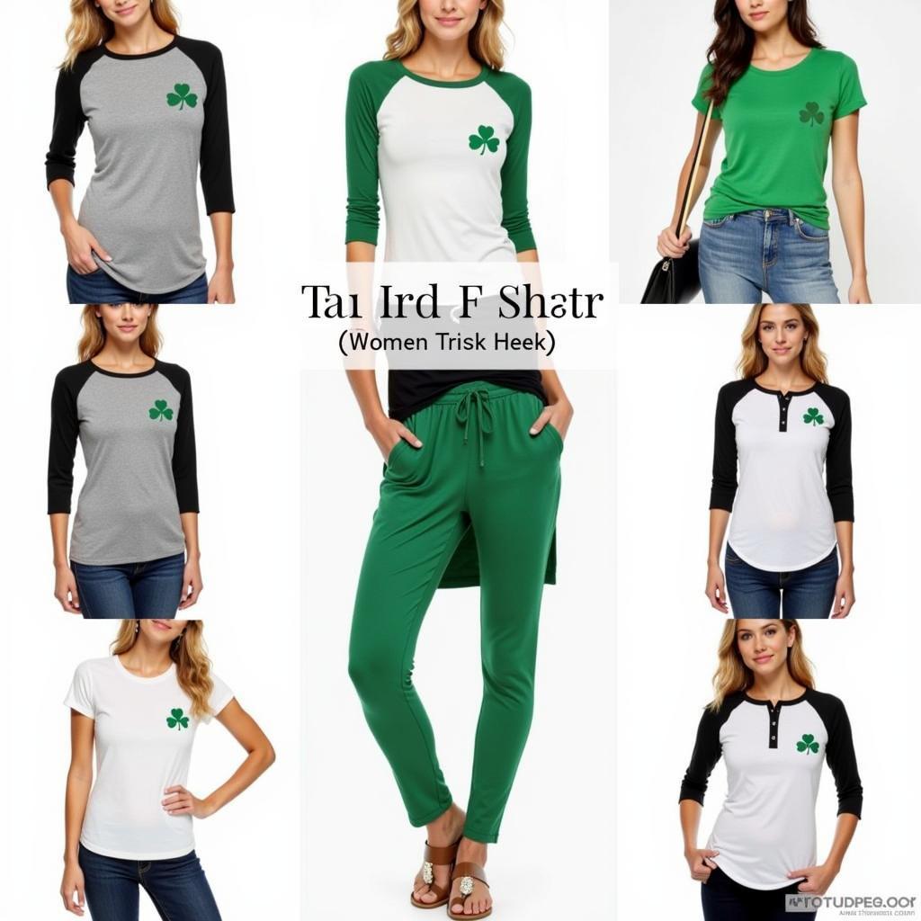 Different Styles of Irish T-shirts for Women